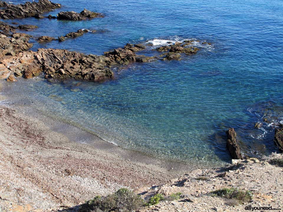 Cala Leña. Alrededores. Playas de Lorca