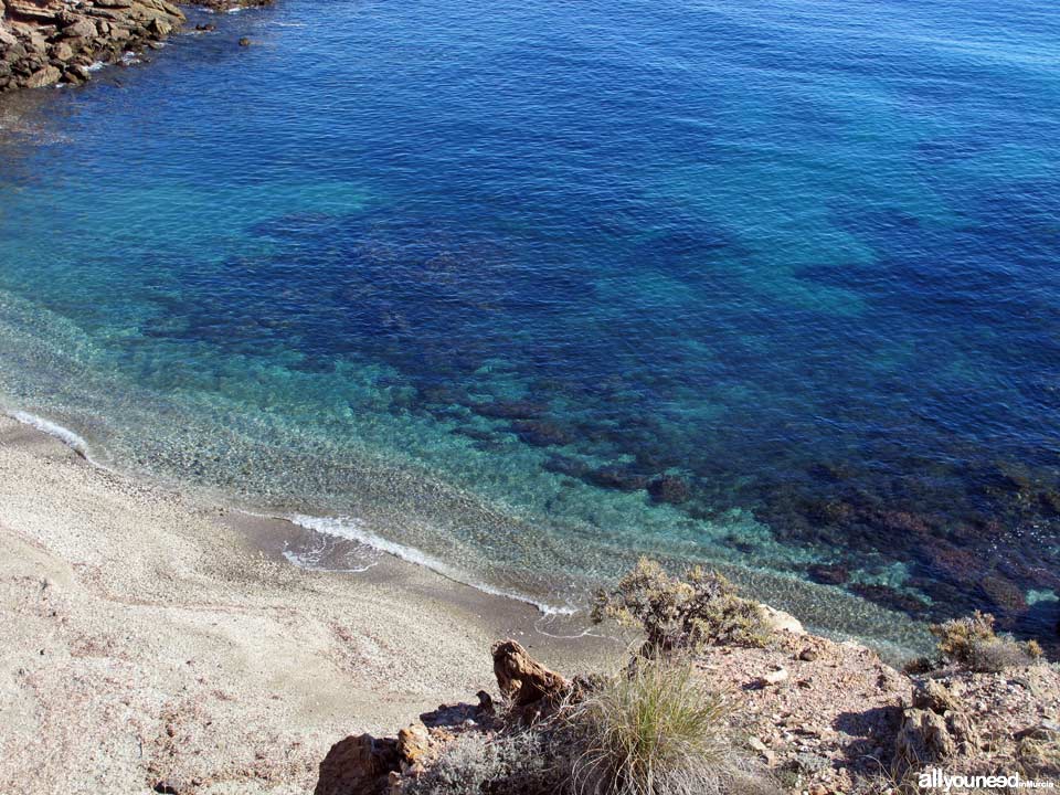 Cala Leña. Playas de Lorca