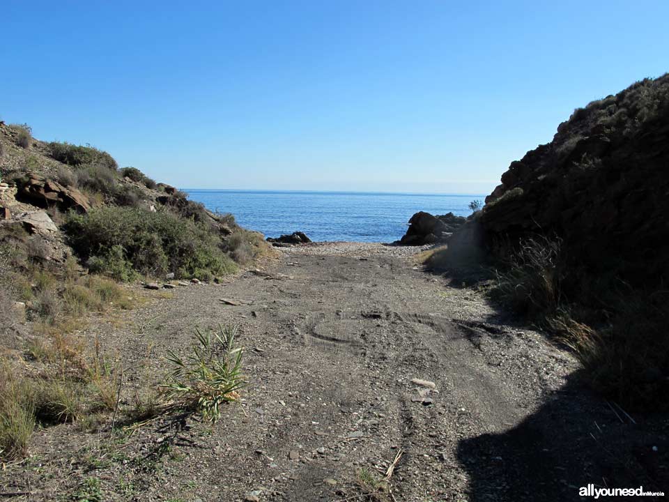 Cala de la Gruta. Playas de Lorca