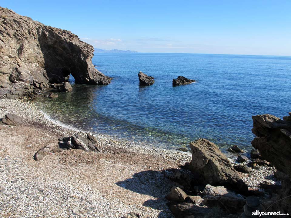 Cala de la Gruta. Playas de Lorca