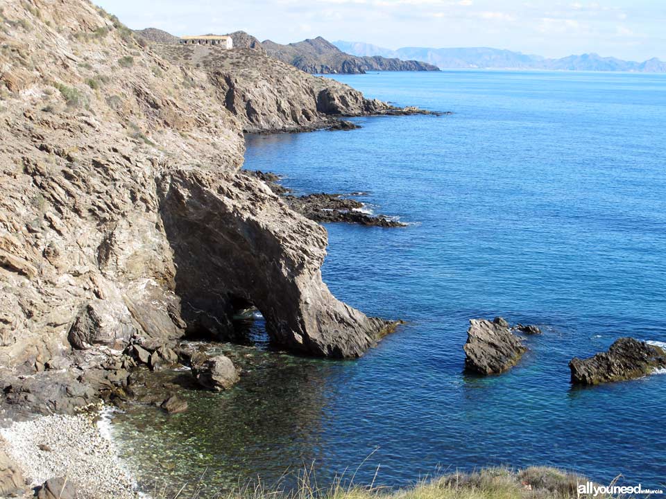 Cala de la Gruta. Playas de Lorca
