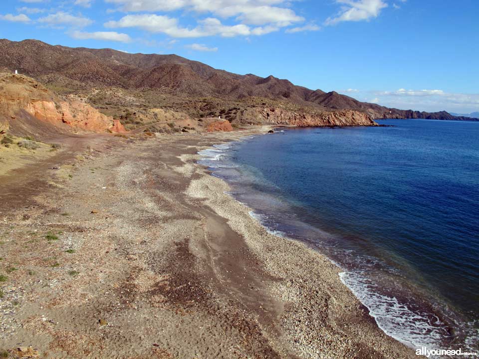 Playa de los Hierros. Playas de Lorca