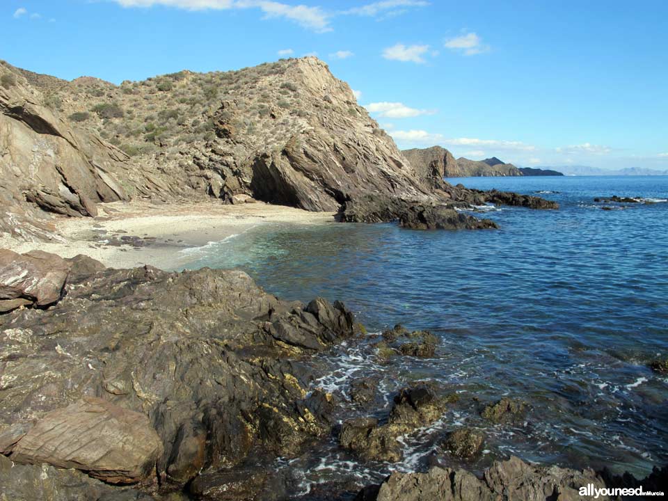 Playa Cuartel del Ciscar - Playa del Pelo. Playas de Lorca