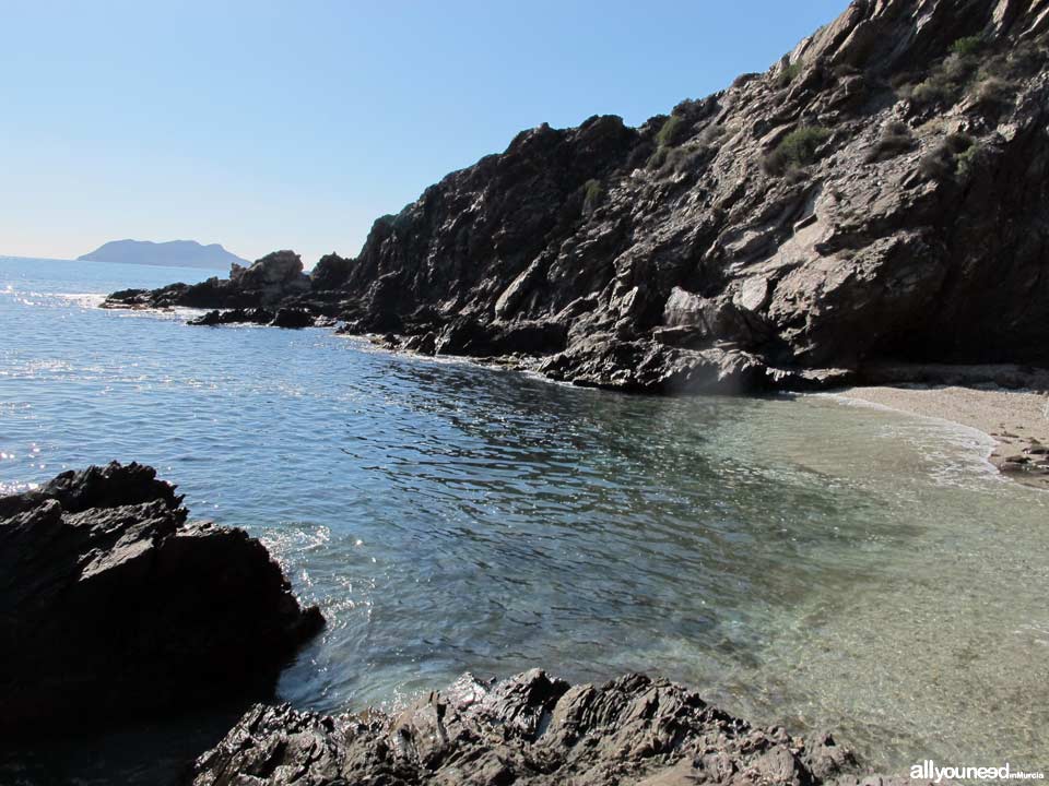 Playa Cuartel del Ciscar - Playa del Pelo. Playas de Lorca
