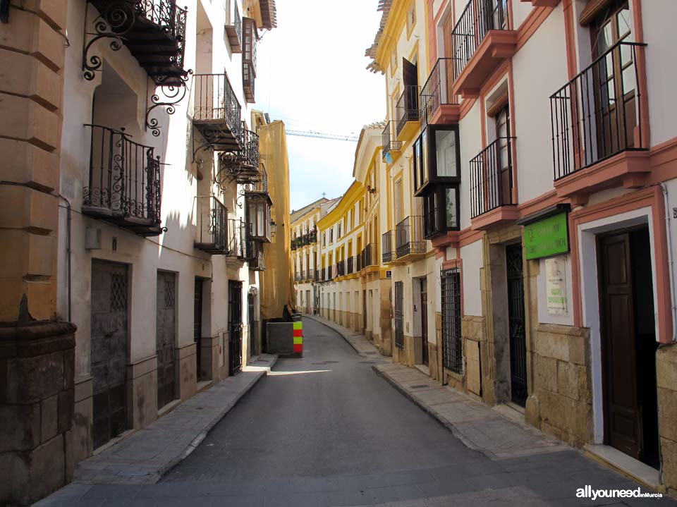 Calles de Lorca. Calle Cava