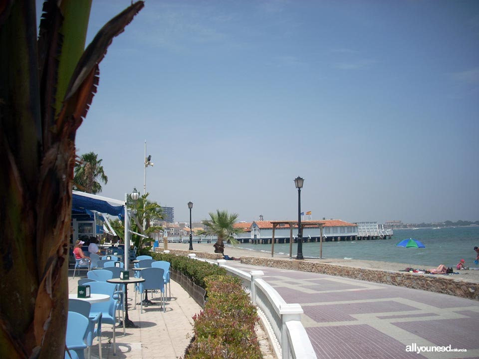 Paseo Manzanares. Los Alcázares