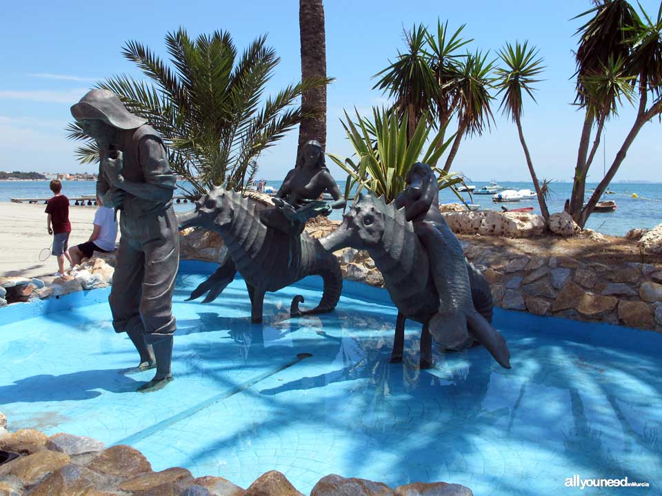 Monumento al Pescador. Los Alcázares