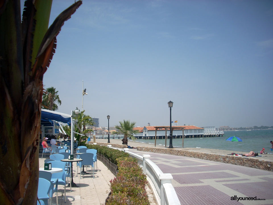 Streets in Los Alcázares