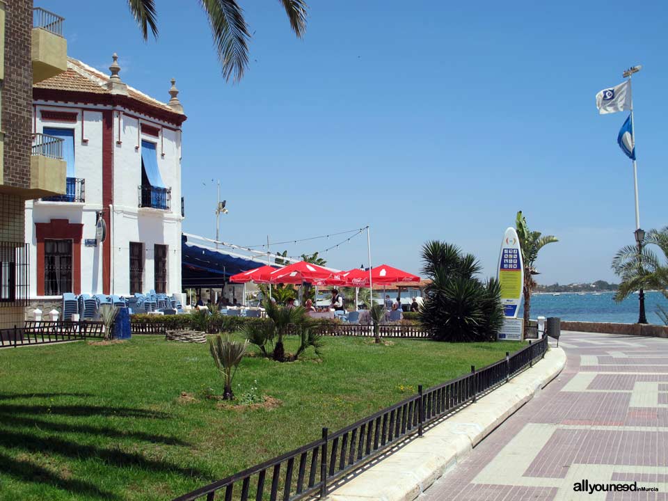 Manzanares Beach in los Alcázares