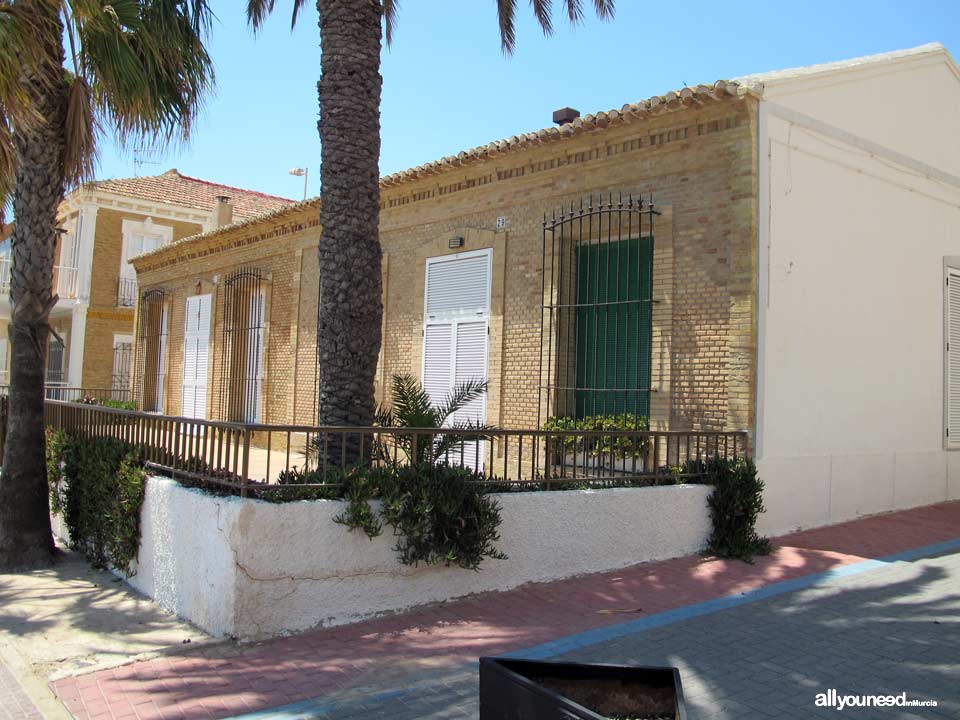 Paseo playa Manzanares en los Alcázares