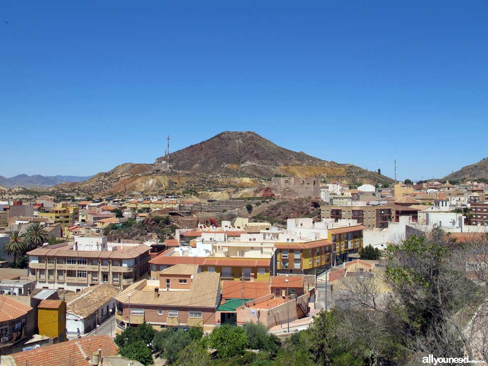 Castillo de Vélez. Mazarrón. Murcia. Castillos de España