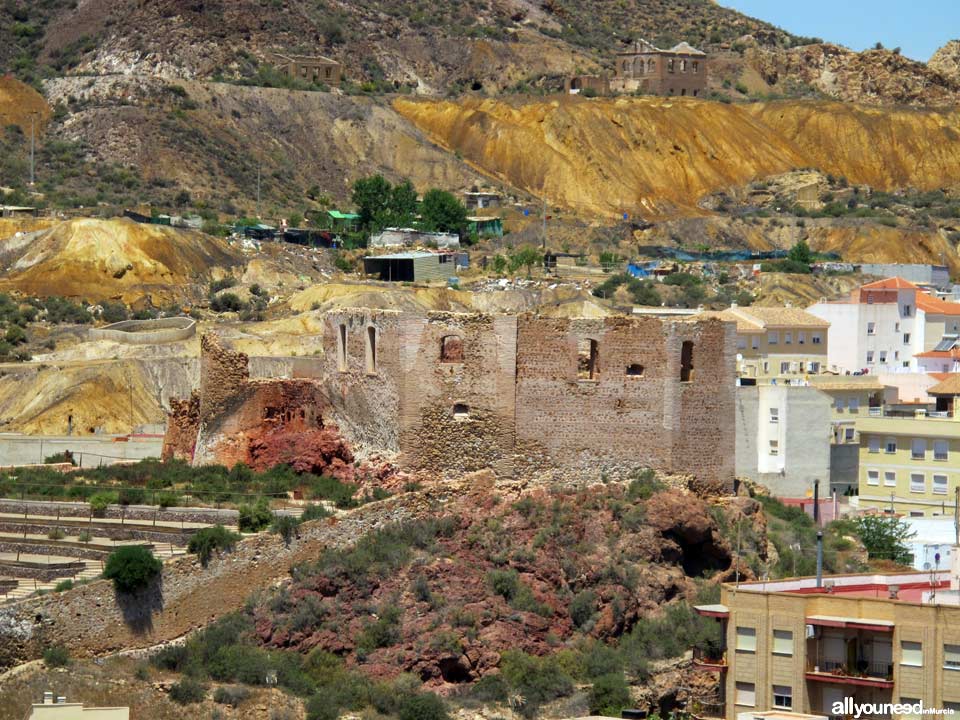 Vélez Castle in Mazarrón. Castles of Murcia