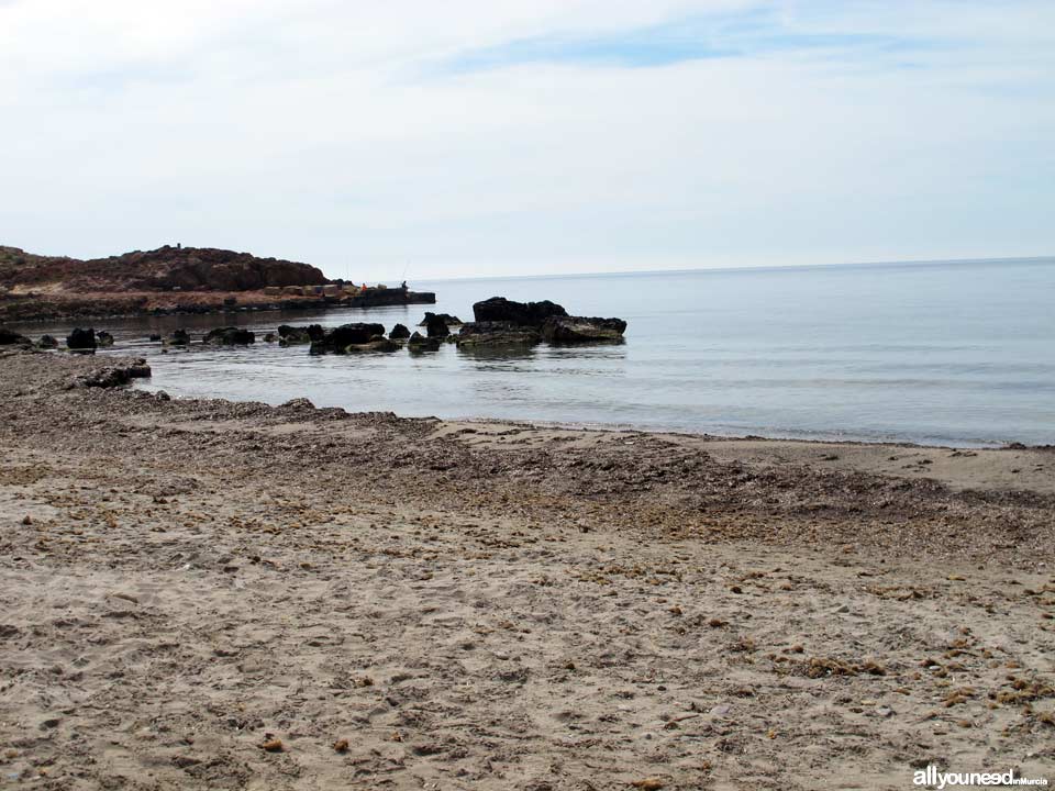 Cala Leño. Playas nudista en Mazarrón