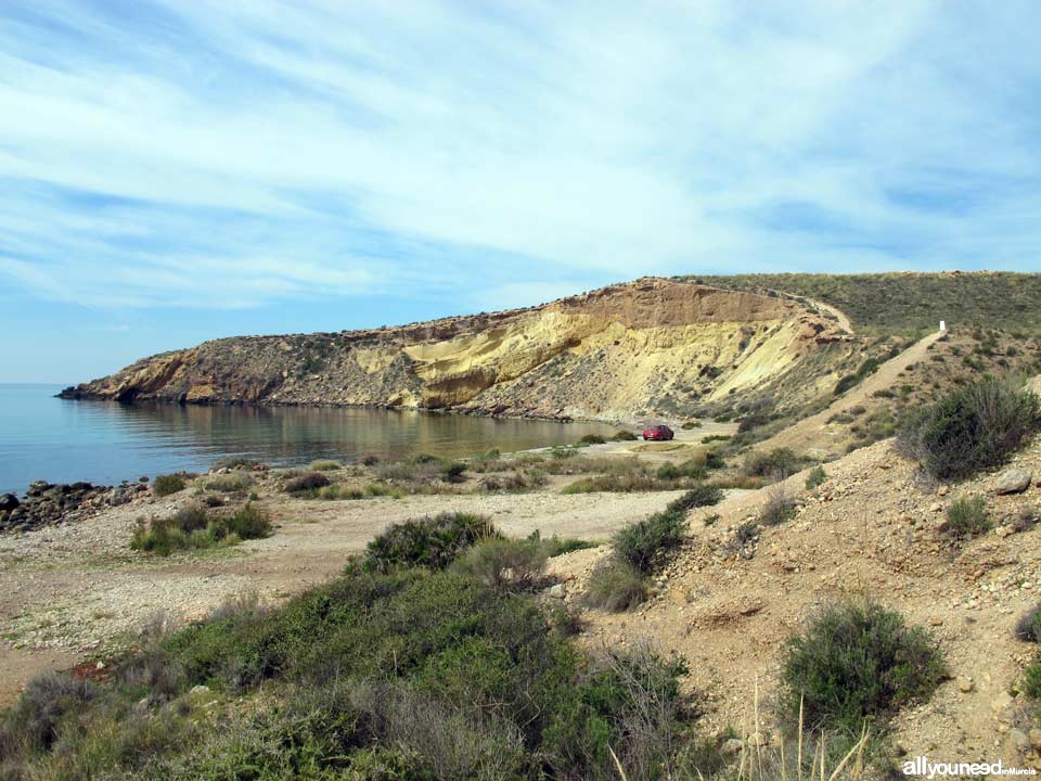 Playa Amarilla / de la Puñeta. Playas de Mazarrón