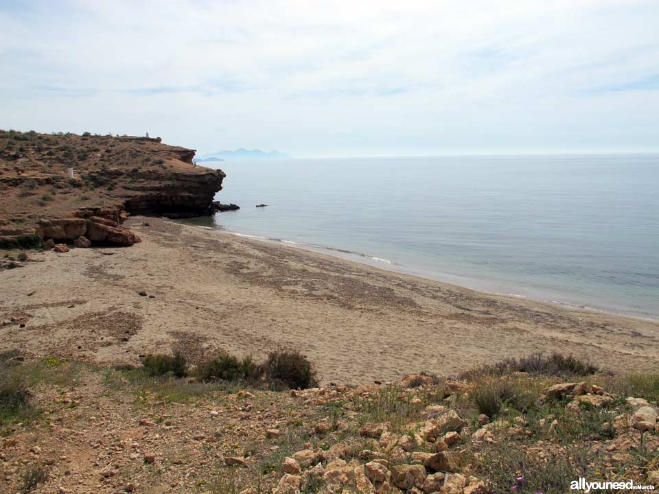 Playa Barranco Ancho. Playas de Mazarrón