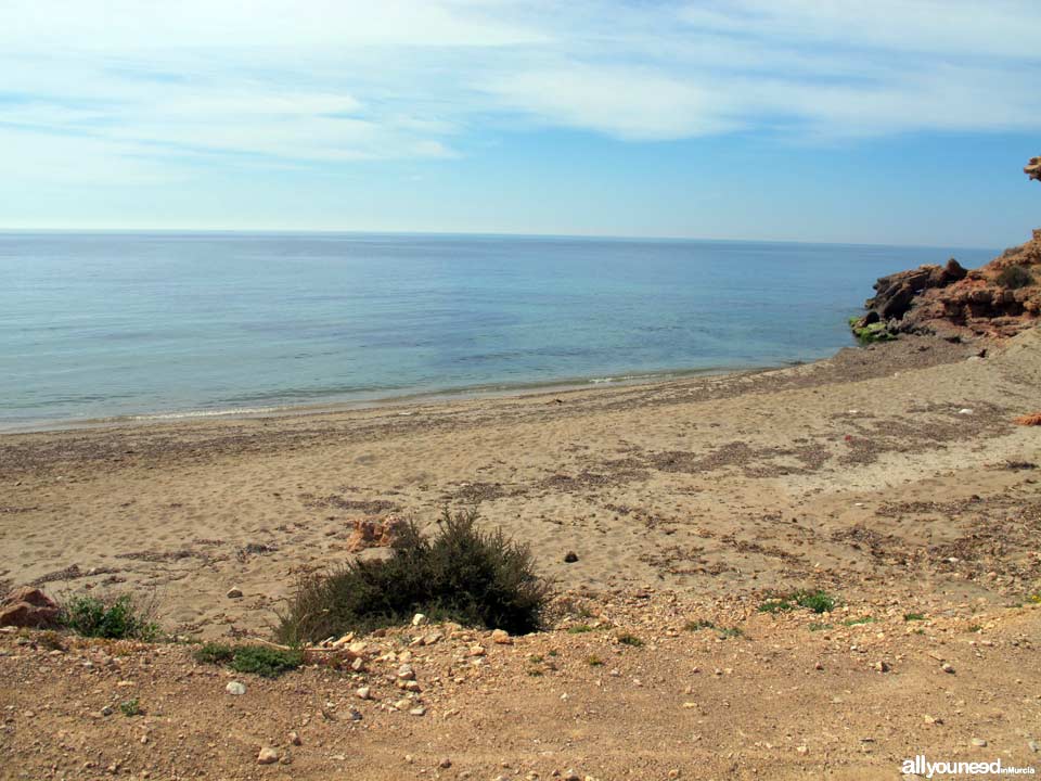 Playa Barranco Ancho. Playas de Mazarrón