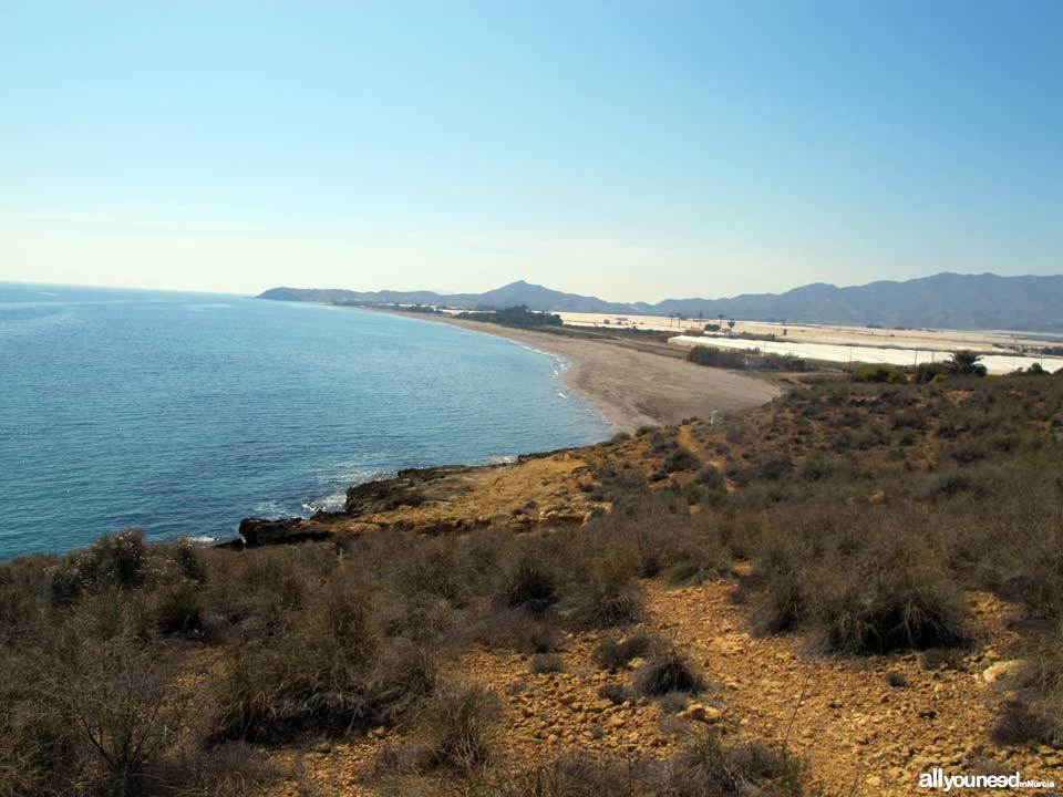 Playa Parazuelos en Mazarrón