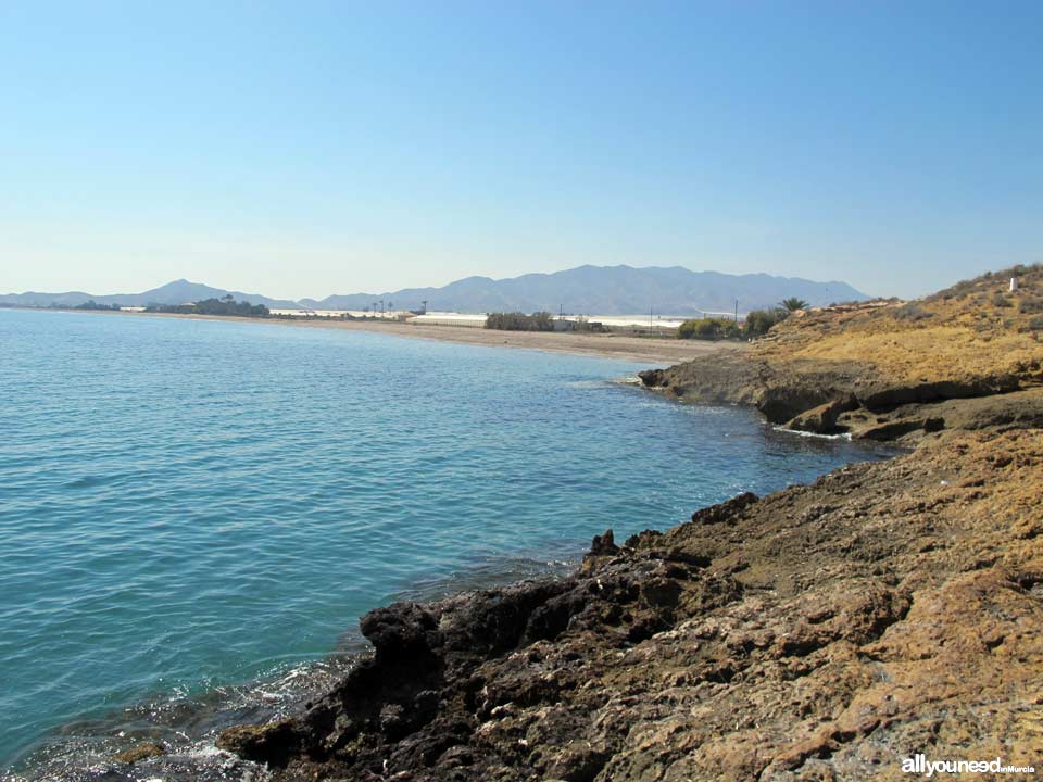 Playa Parazuelos en Mazarrón