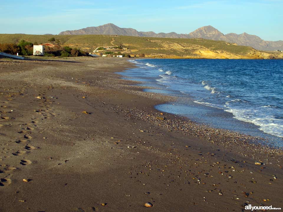 Playa Parazuelos en Mazarrón