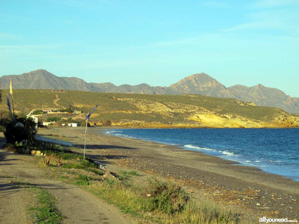 Parazuelos Beach in Mazarrón