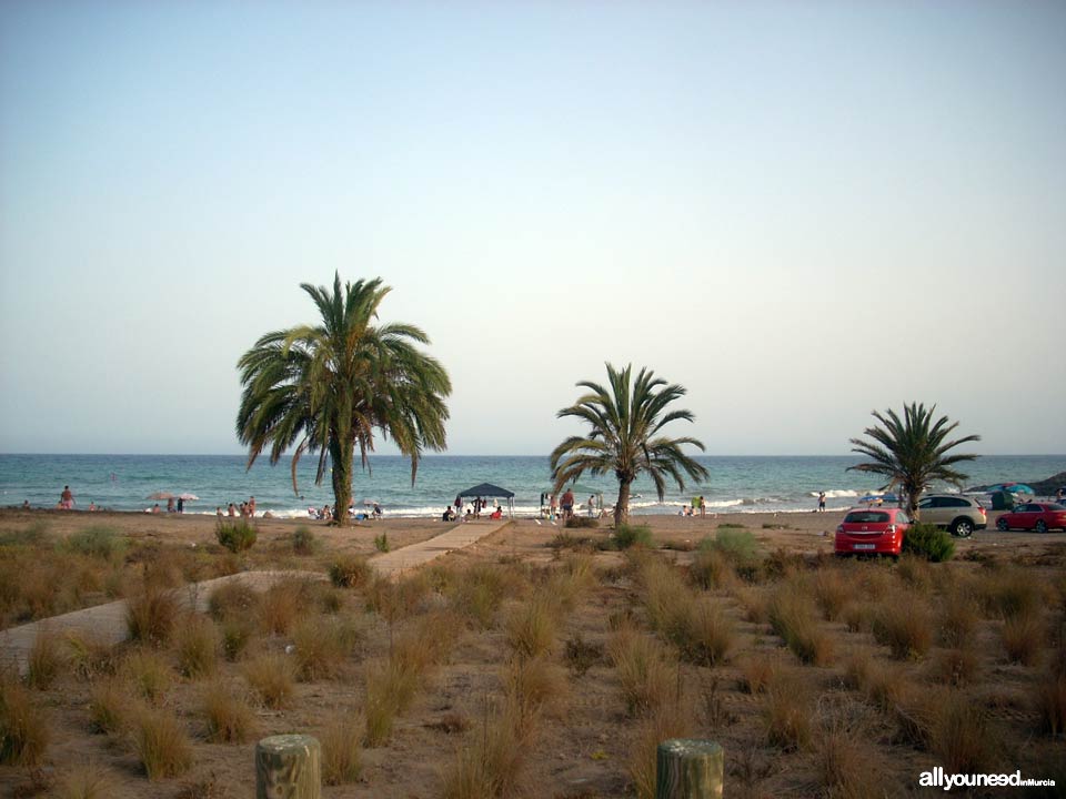 Playa de Percheles. Playas de Mazarrón