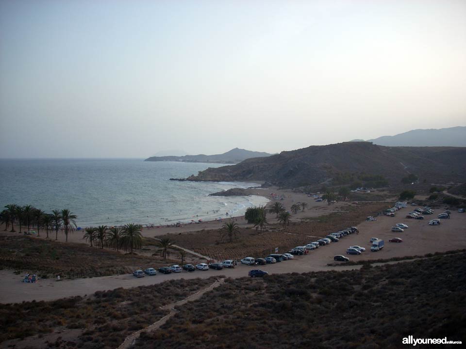 Playa de Percheles. Playas de Mazarrón