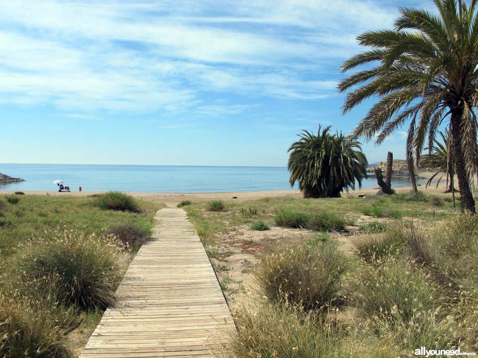 Playa de Percheles. Playas de Mazarrón