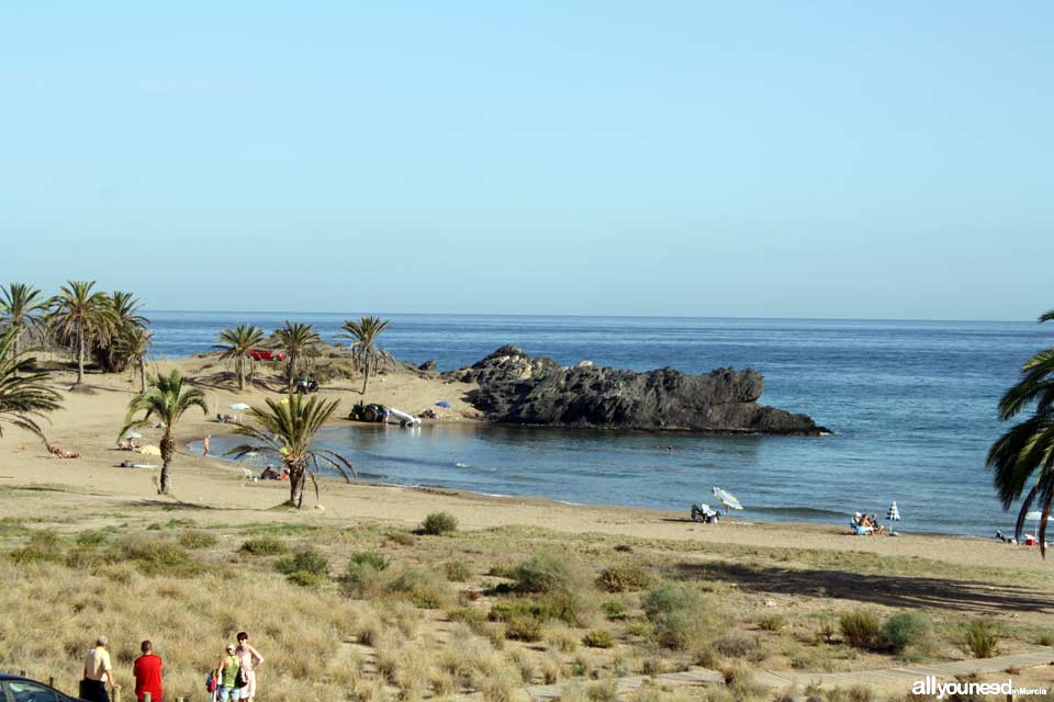 Playa de Percheles. Playas de Mazarrón