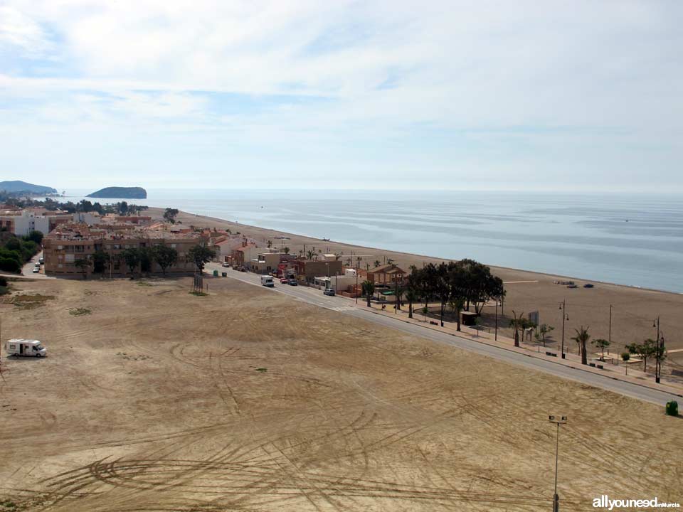 Playa de Bolnuevo. Playas de Mazarrón