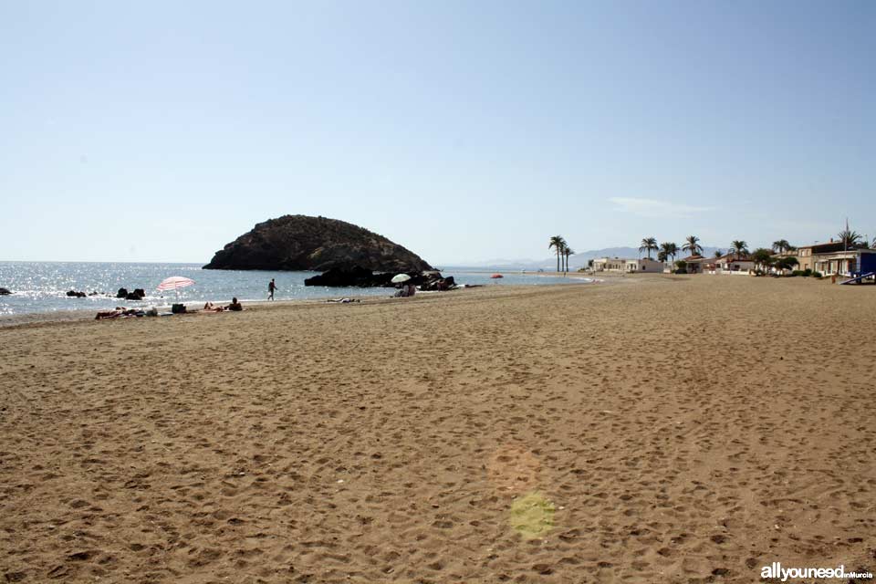 Playa de Nares. Playas de Mazarrón