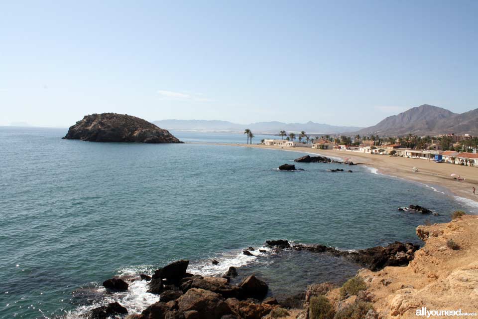 Playa de Nares. Playas de Mazarrón