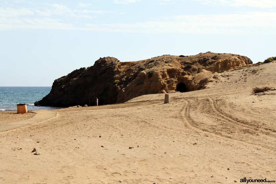 Playa de Nares. Playas de Mazarrón