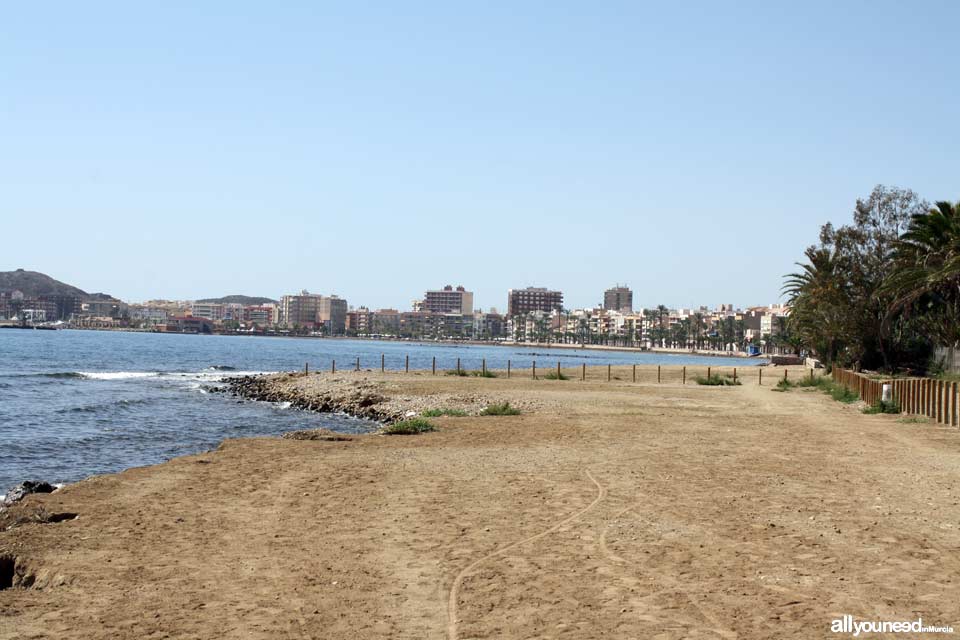 Playa del Gachero en Mazarrón