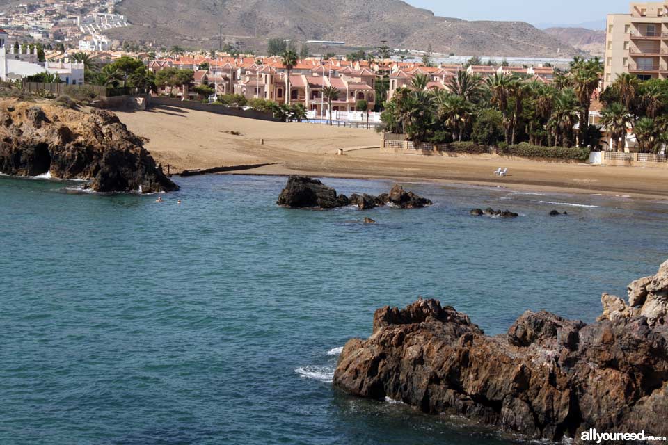Playa de la Pava. Playas de Mazarrón