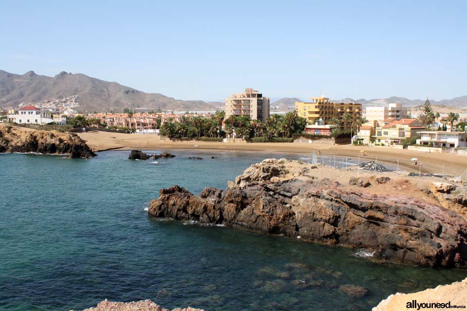 Playa de la Pava. Playas de Mazarrón