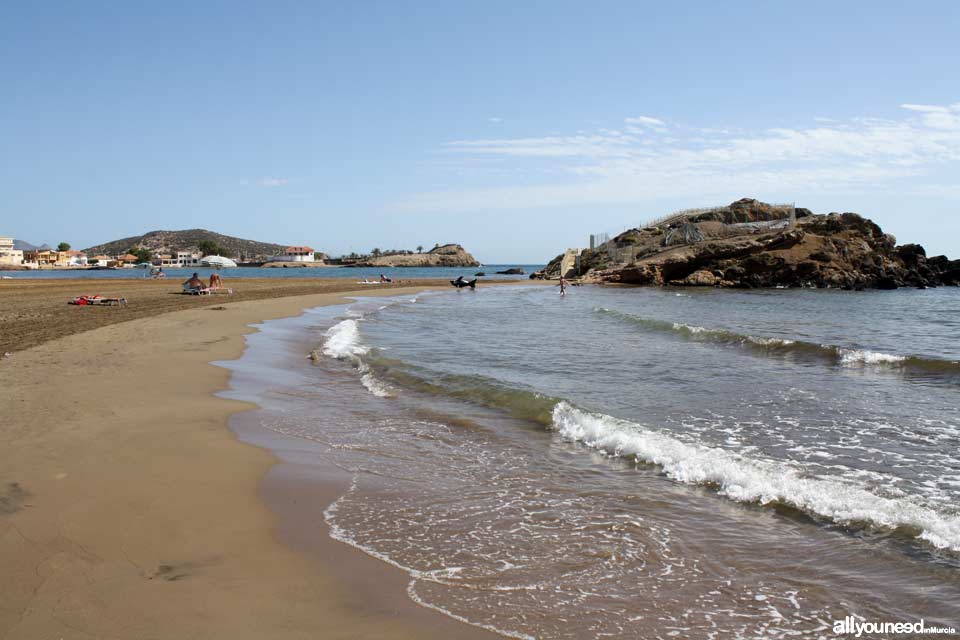 Playa de la Pava. Playas de Mazarrón