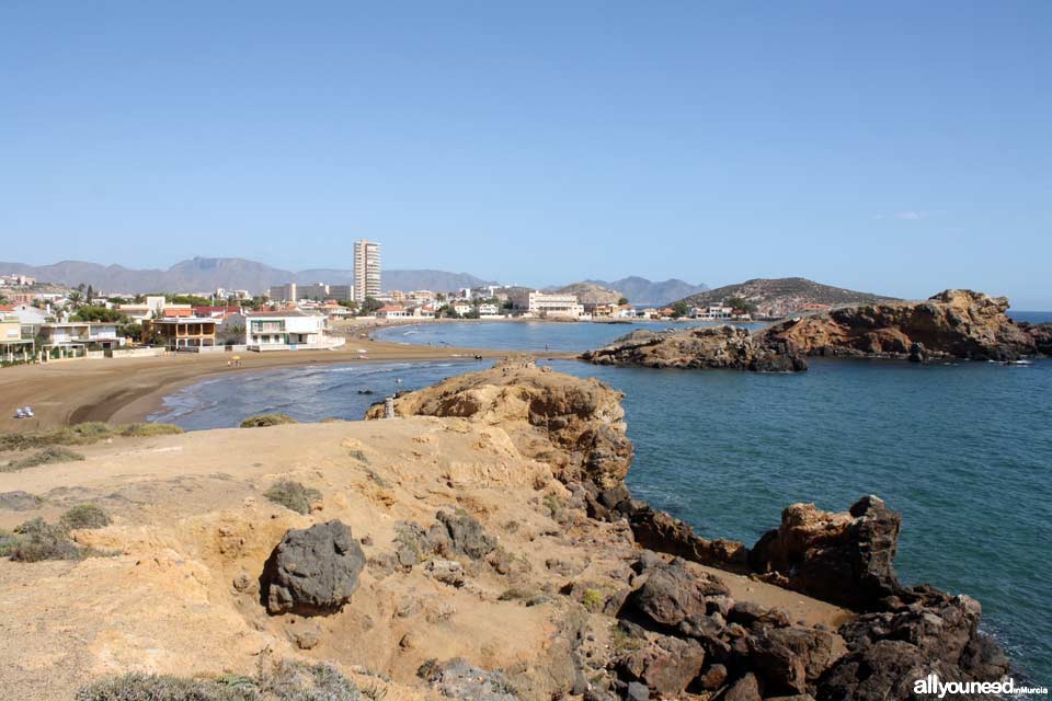 Playa de la Pava. Playas de Mazarrón