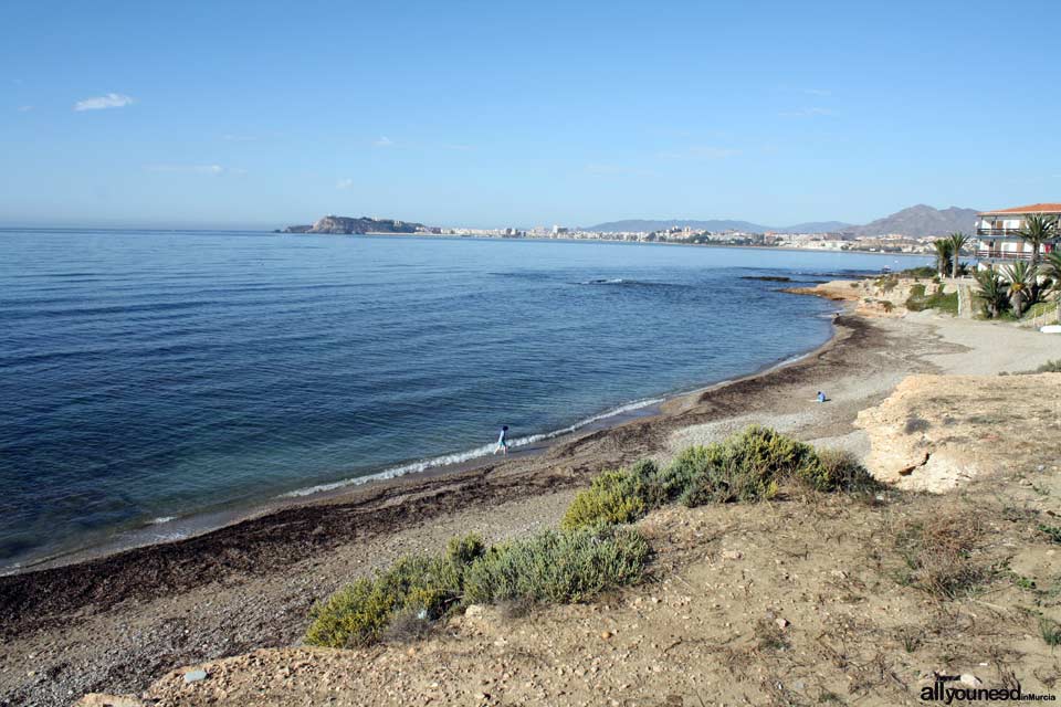 Playa de la Raja. Playas de Mazarrón