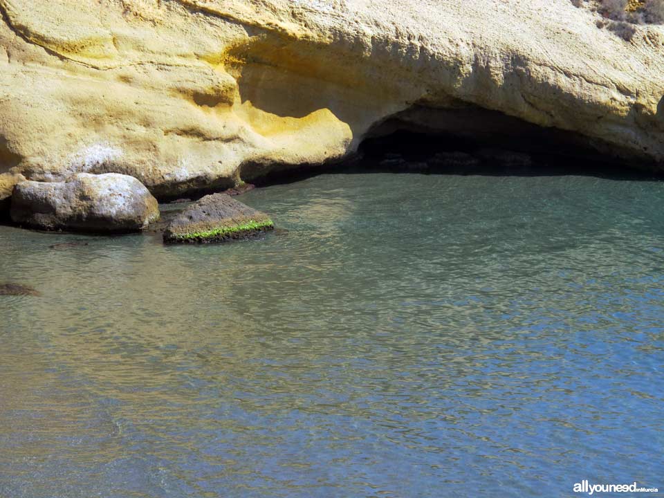 Playa del Palomarico en Mazarrón