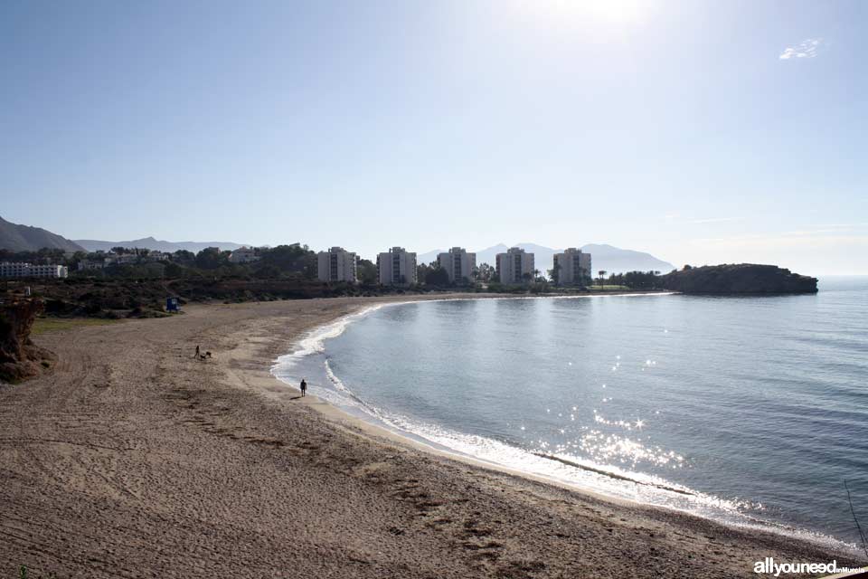 Playa del Mojón. Mazarrón