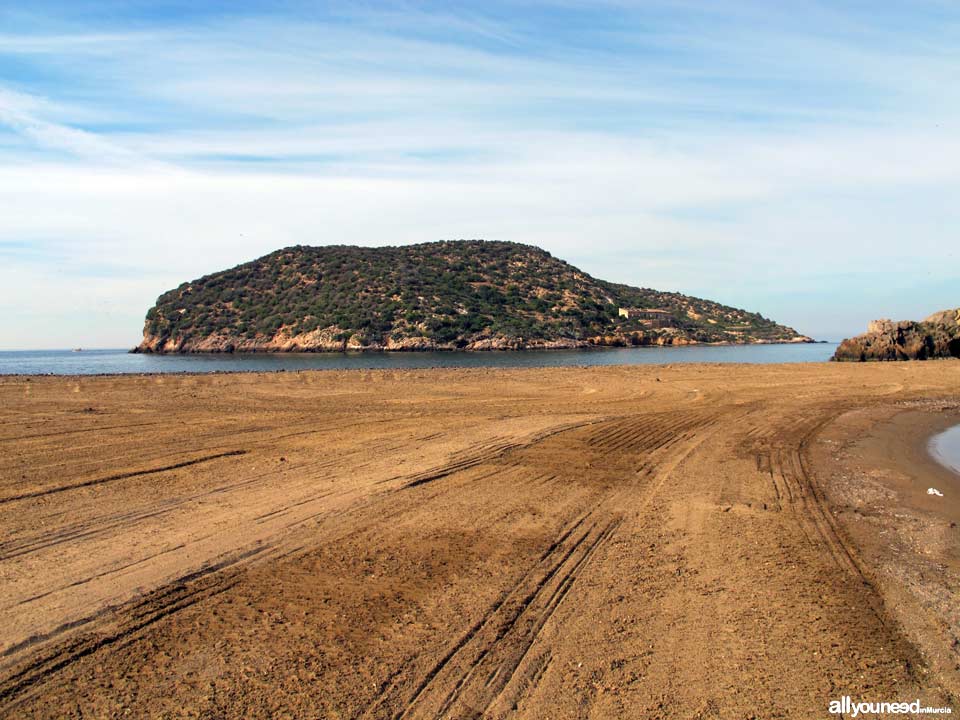 Playa La Isla. Playas de Mazarrón