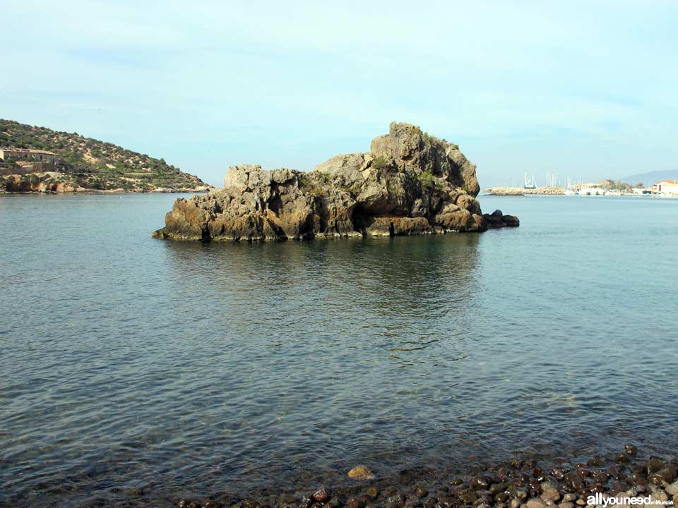 Playa La Isla. Playas de Mazarrón