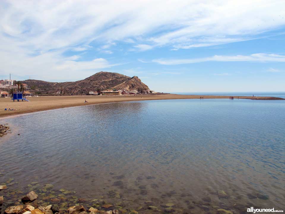 Playa La Isla. Playas de Mazarrón