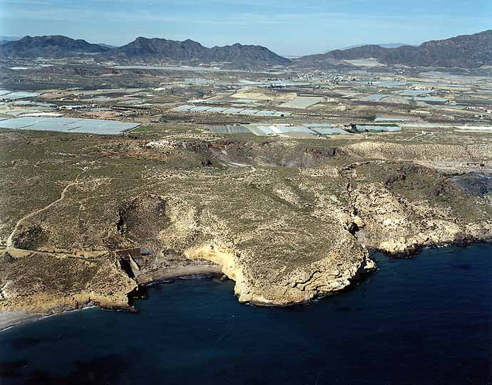 Playa del Palomarico en Mazarrón