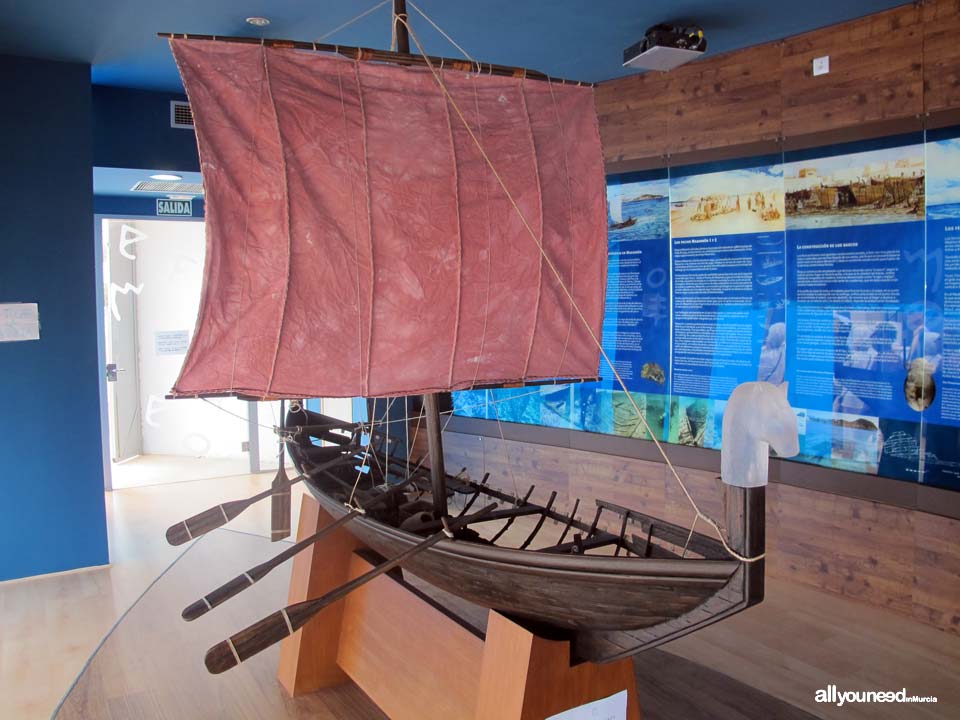 Centro de Interpretación del Barco Fenicio en el Puerto de Mazarrón