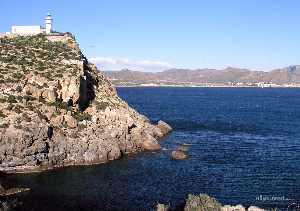 Faro del Puerto de Mazarrón. Murcia