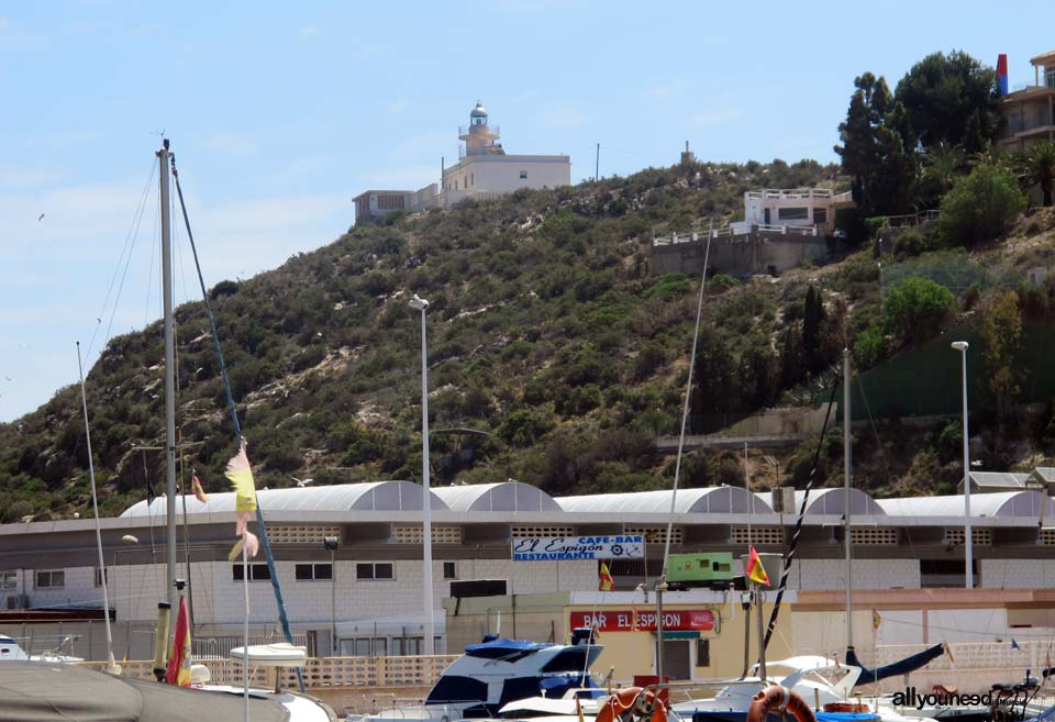 Faro del Puerto de Mazarrón. Murcia