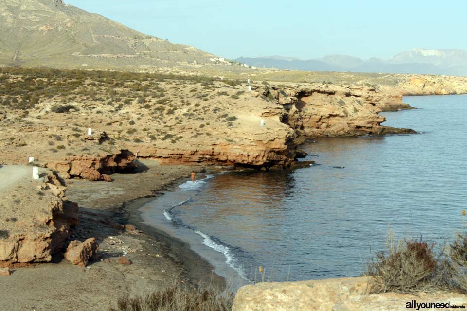 Hondón del Fondo. Playas de Mazarrón