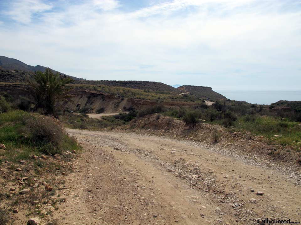 Hondón del Fondo. Playas de Mazarrón