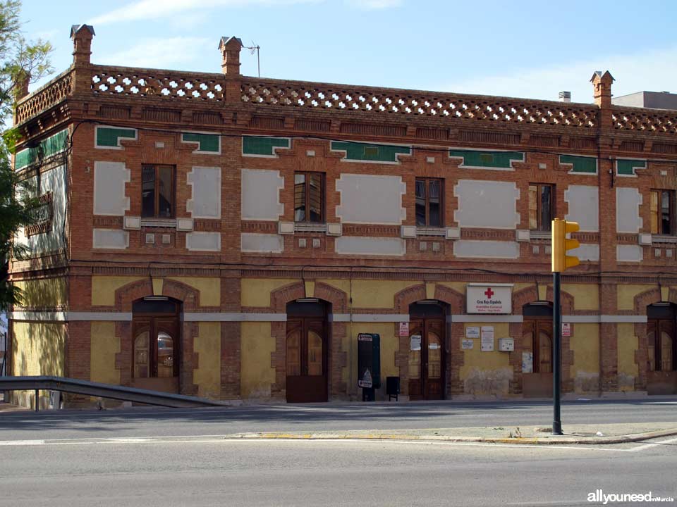 Antigua estación de tren. Cruz Roja de Molina de Segura